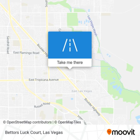 Bettors Luck Court map