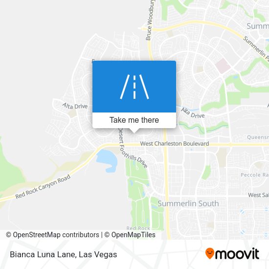 Bianca Luna Lane map