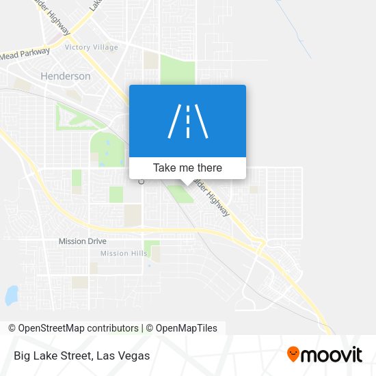 Mapa de Big Lake Street