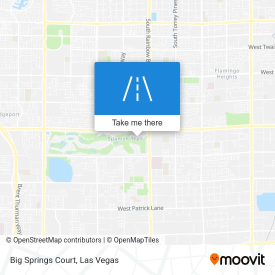 Big Springs Court map