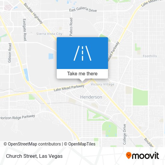 Mapa de Church Street