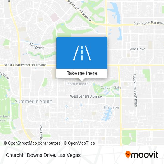 Mapa de Churchill Downs Drive