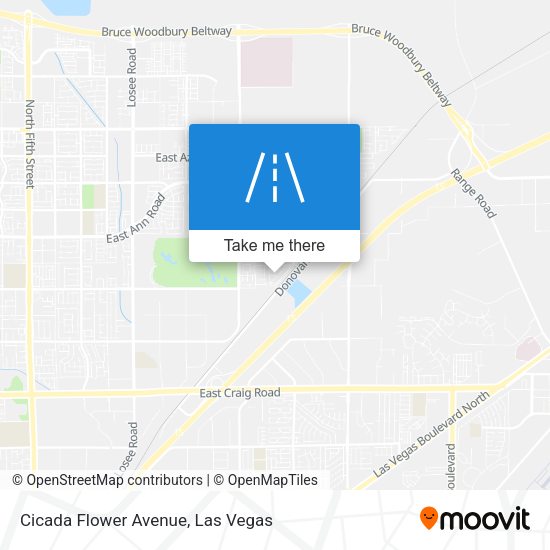 Cicada Flower Avenue map