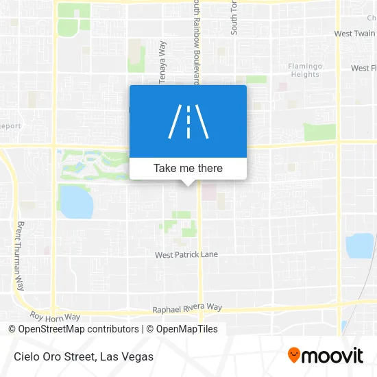 Cielo Oro Street map