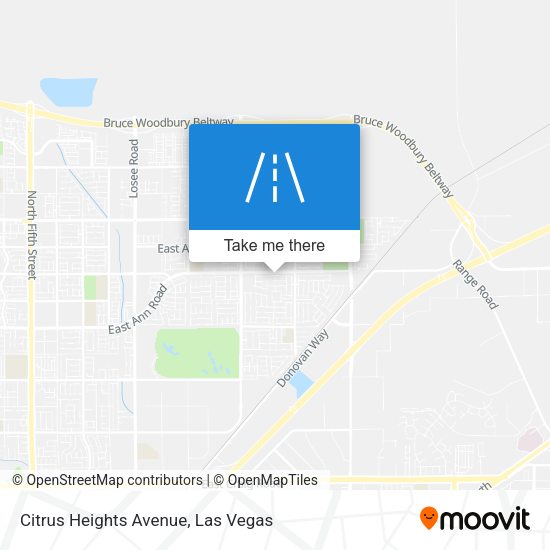 Mapa de Citrus Heights Avenue