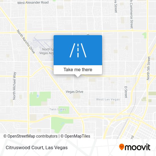Citruswood Court map