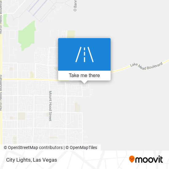 City Lights map