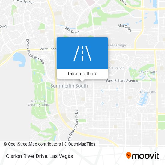 Clarion River Drive map