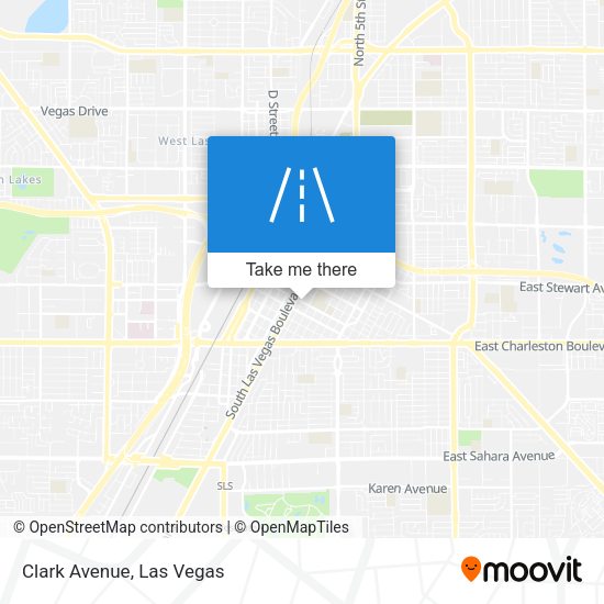 Mapa de Clark Avenue