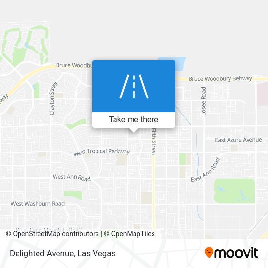 Delighted Avenue map