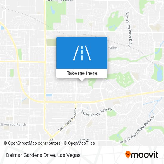 Delmar Gardens Drive map