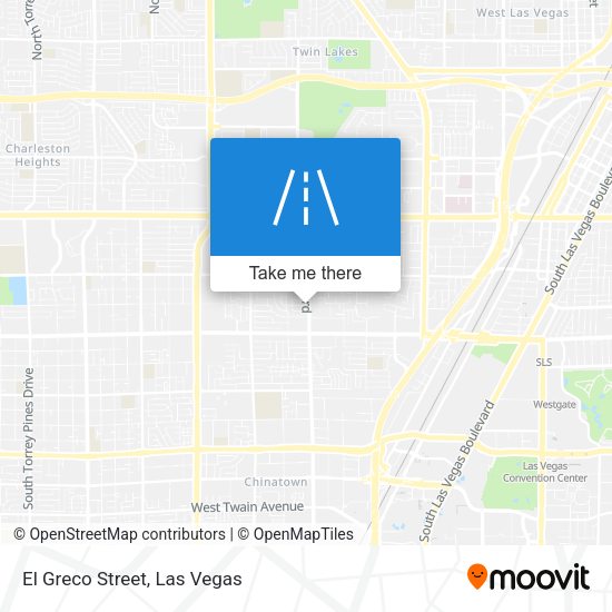 Mapa de El Greco Street