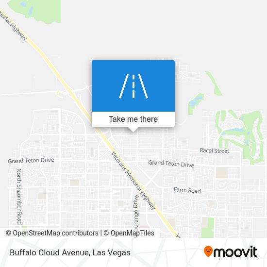 Mapa de Buffalo Cloud Avenue