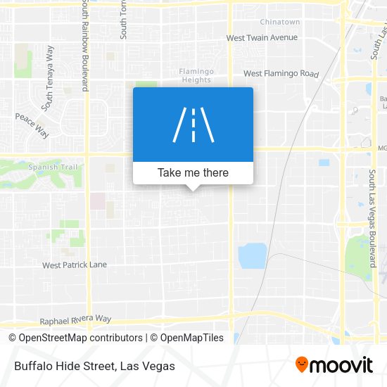 Buffalo Hide Street map