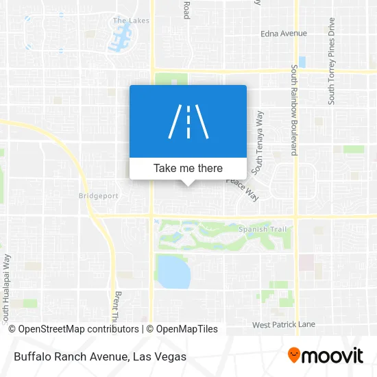 Buffalo Ranch Avenue map