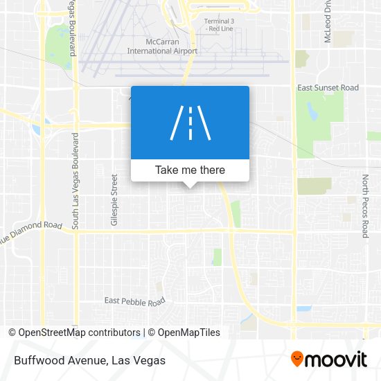 Buffwood Avenue map