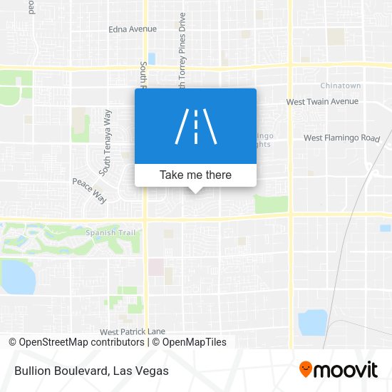 Bullion Boulevard map