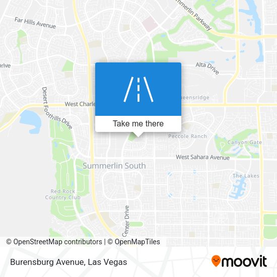 Burensburg Avenue map