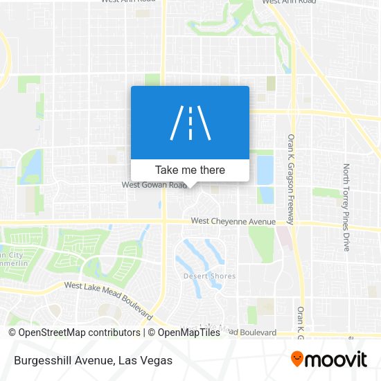 Burgesshill Avenue map
