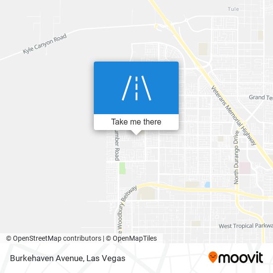 Burkehaven Avenue map