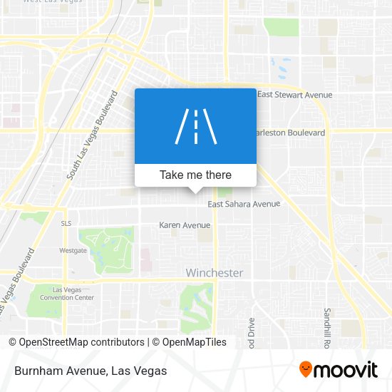 Mapa de Burnham Avenue