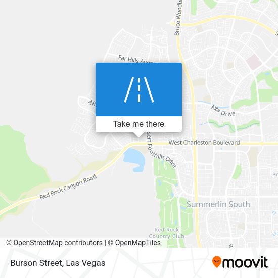 Mapa de Burson Street