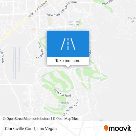 Mapa de Clarksville Court