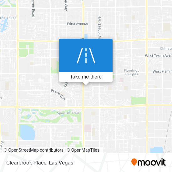 Clearbrook Place map