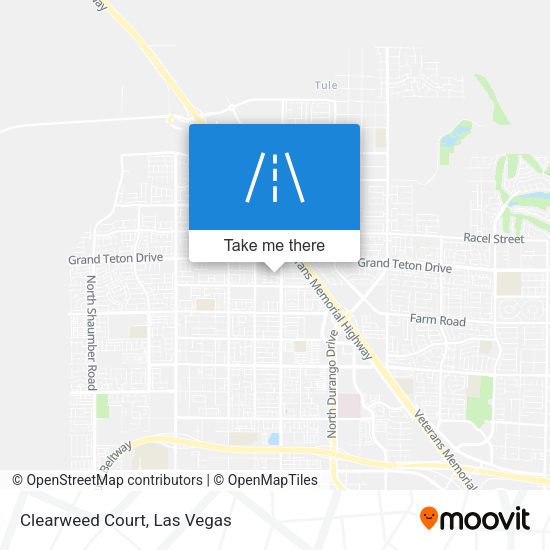 Mapa de Clearweed Court