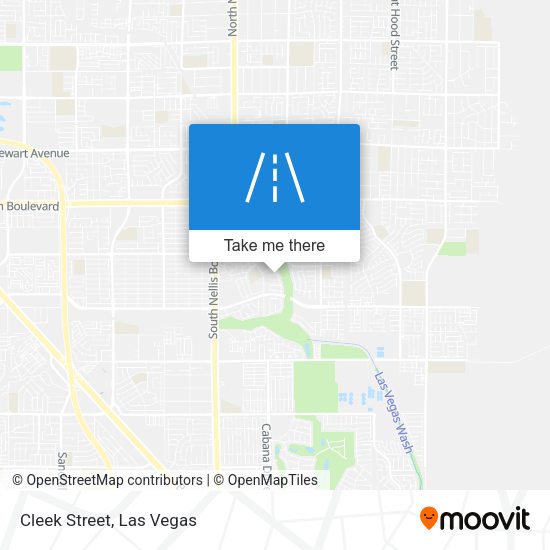 Cleek Street map
