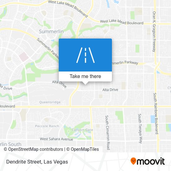 Dendrite Street map