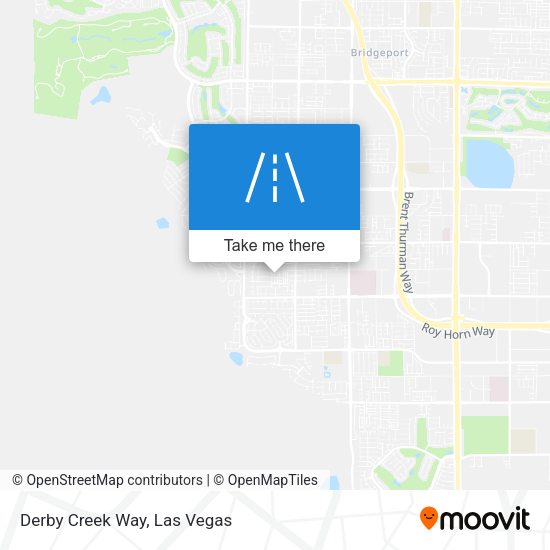 Derby Creek Way map