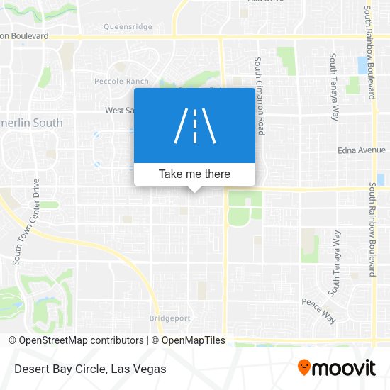 Desert Bay Circle map