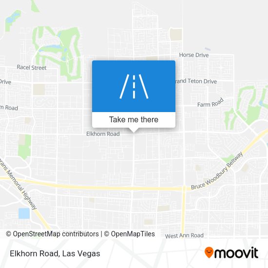 Mapa de Elkhorn Road