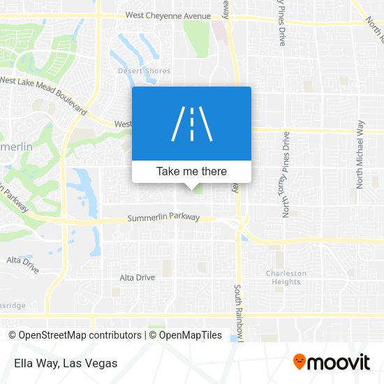 Mapa de Ella Way