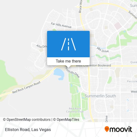 Mapa de Elliston Road