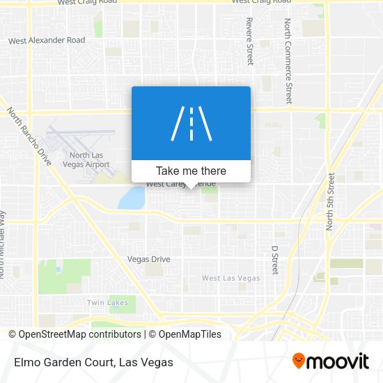Mapa de Elmo Garden Court