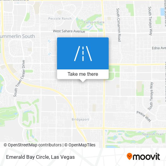 Emerald Bay Circle map