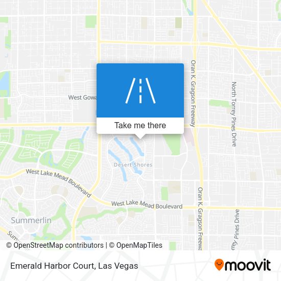 Emerald Harbor Court map