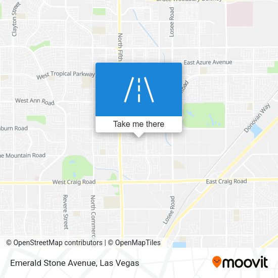 Emerald Stone Avenue map