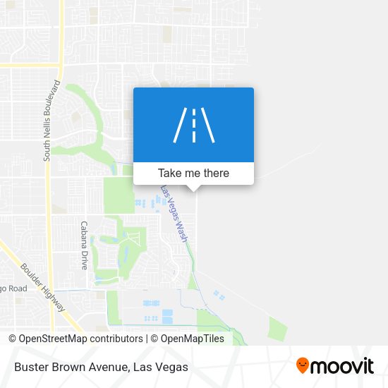 Mapa de Buster Brown Avenue