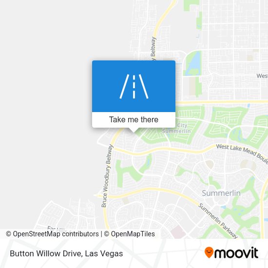 Button Willow Drive map