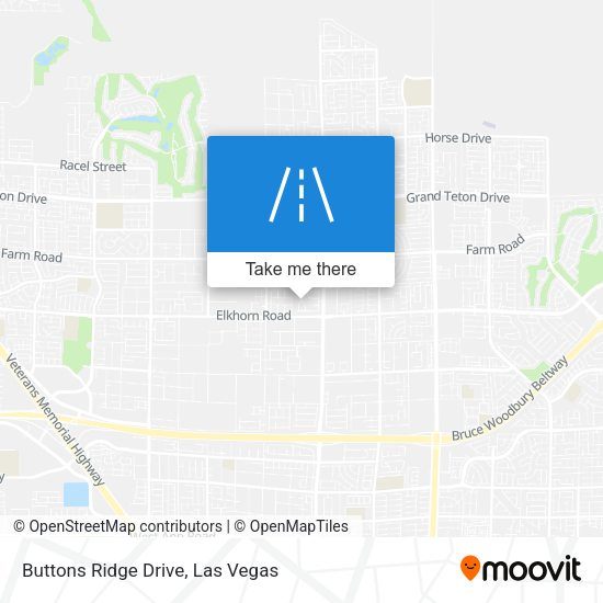 Buttons Ridge Drive map