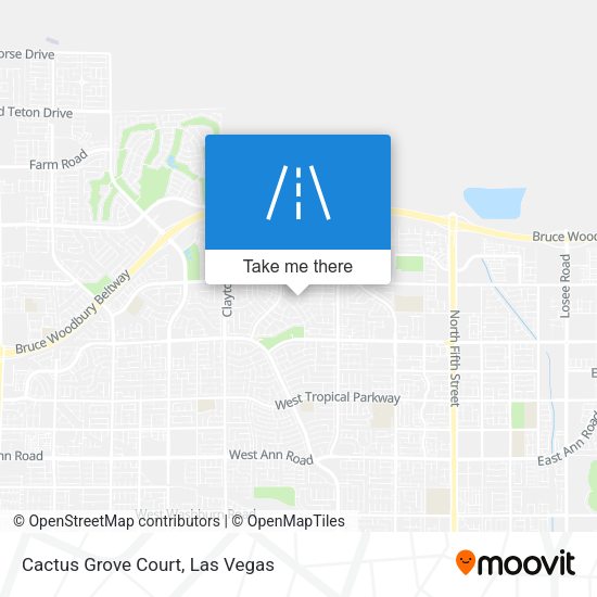 Cactus Grove Court map