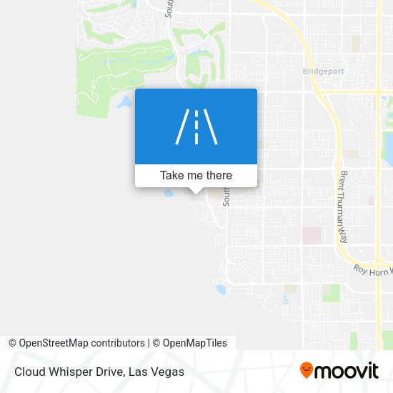 Cloud Whisper Drive map