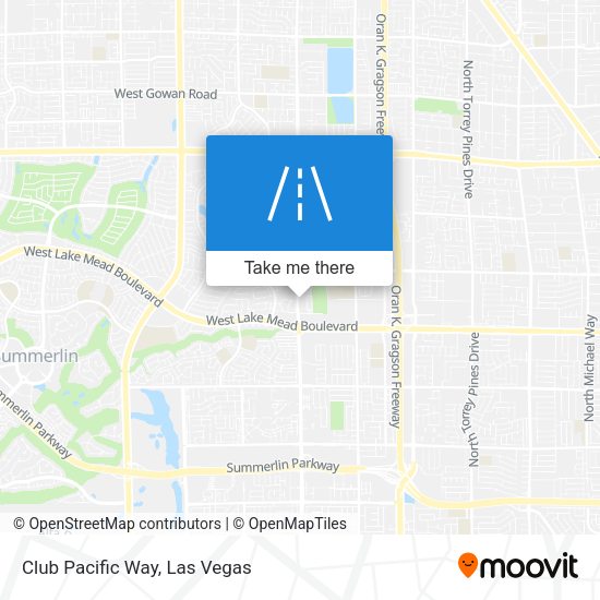 Mapa de Club Pacific Way