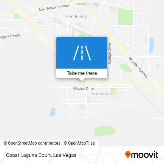 Coast Laguna Court map