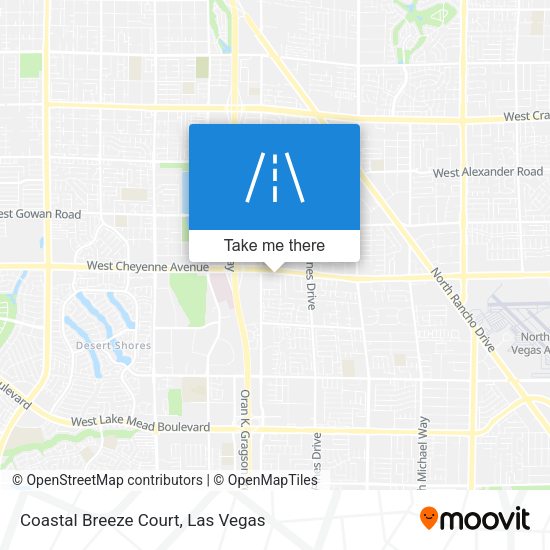 Mapa de Coastal Breeze Court