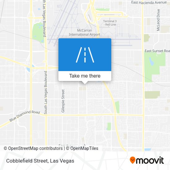 Cobblefield Street map