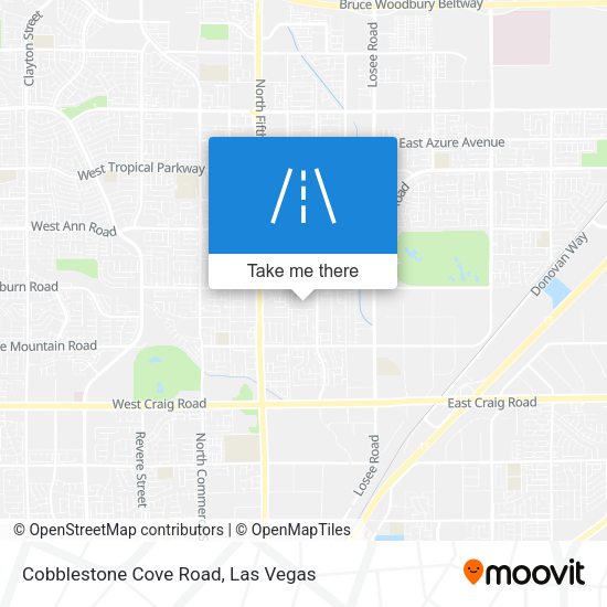 Mapa de Cobblestone Cove Road